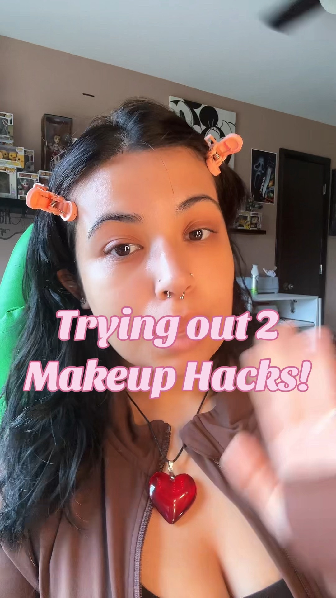trying out 2 makeup hacks 🩷

#LTKbeauty #LTKVideo