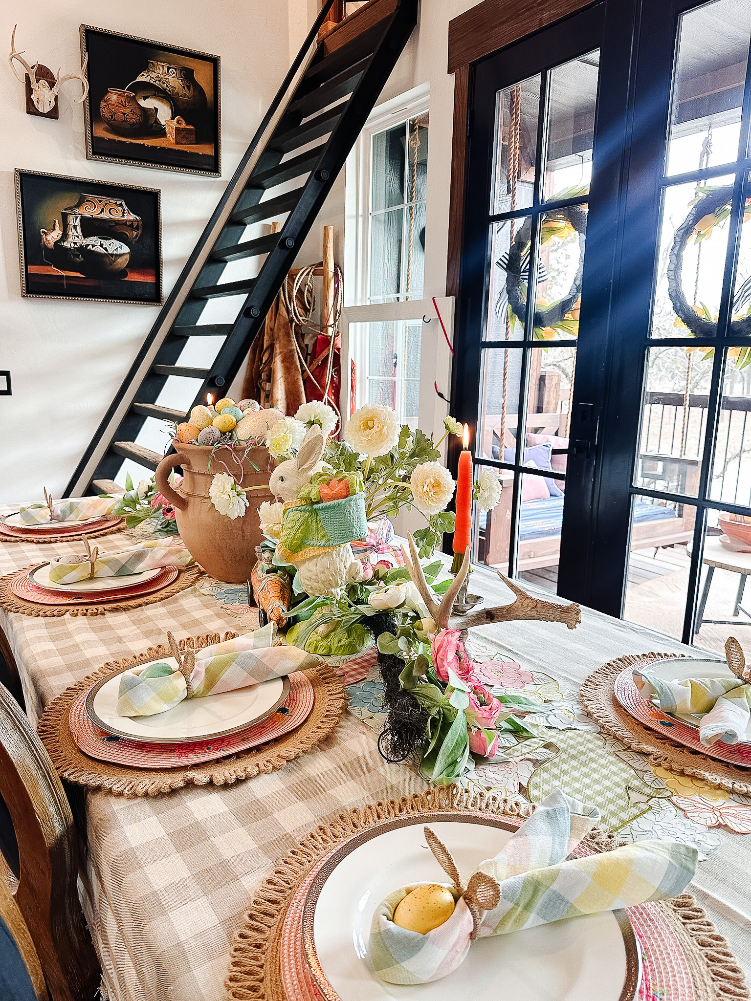 Easter Tablescape 

 #LTKHome #LTKFindsUnder50 #LTKStyleTip