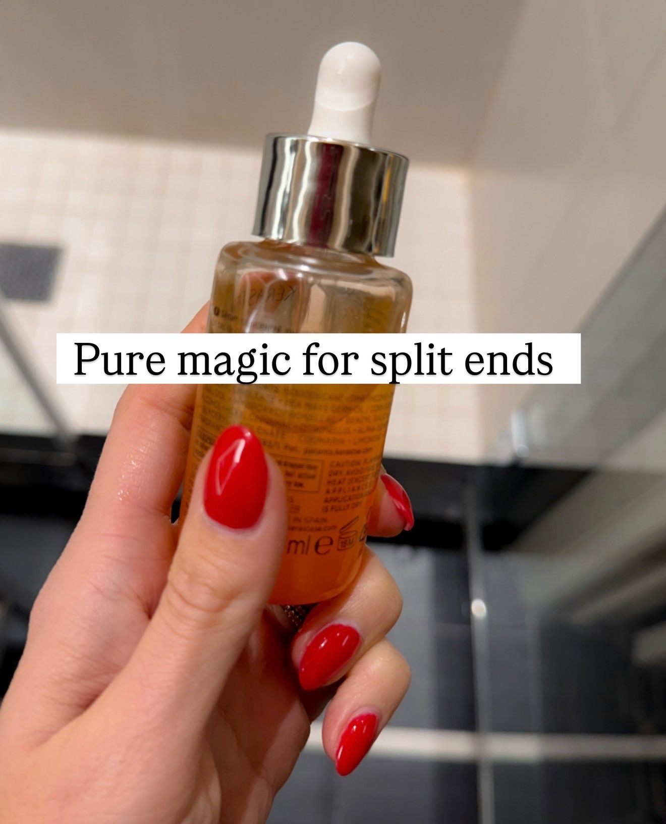 This hair serum is seriously a game changer! 

Hair serum for split ends, hair care, hair oil, beauty must have, gifts for her, annabrstylee


#LTKmorningroutine #LTKgrwm #LTKBaby