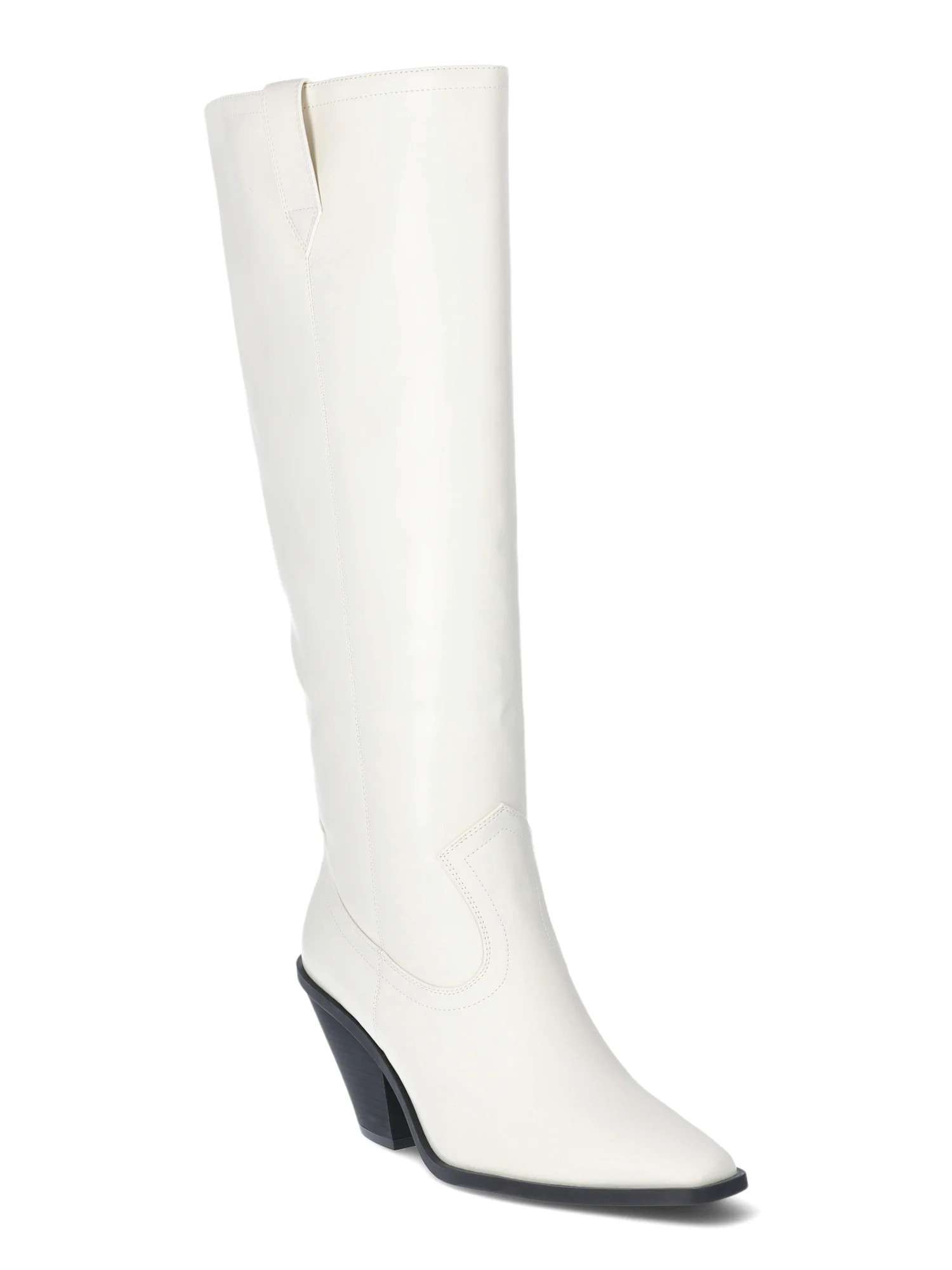 Scoop Women’s Faux Leather Tall Western Boots, Sizes 6-11 | Walmart (US)