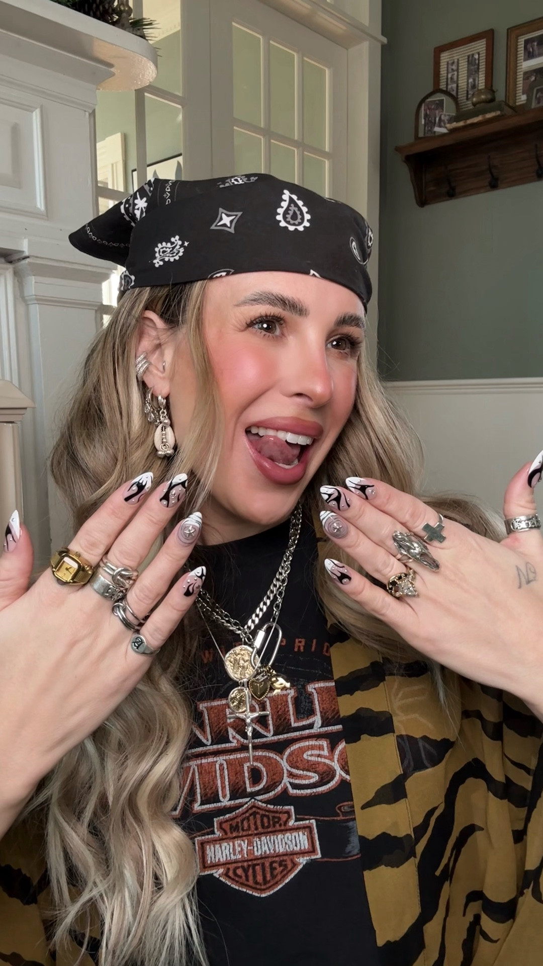 I linked all the jewelry I could! Charm necklace is @sablesoulcollective, earrings & cross ring are @childofwild, cuffs are @brokenarrowjewelry ! 

#LTKFindsUnder50 #LTKFindsUnder100 #LTKootd