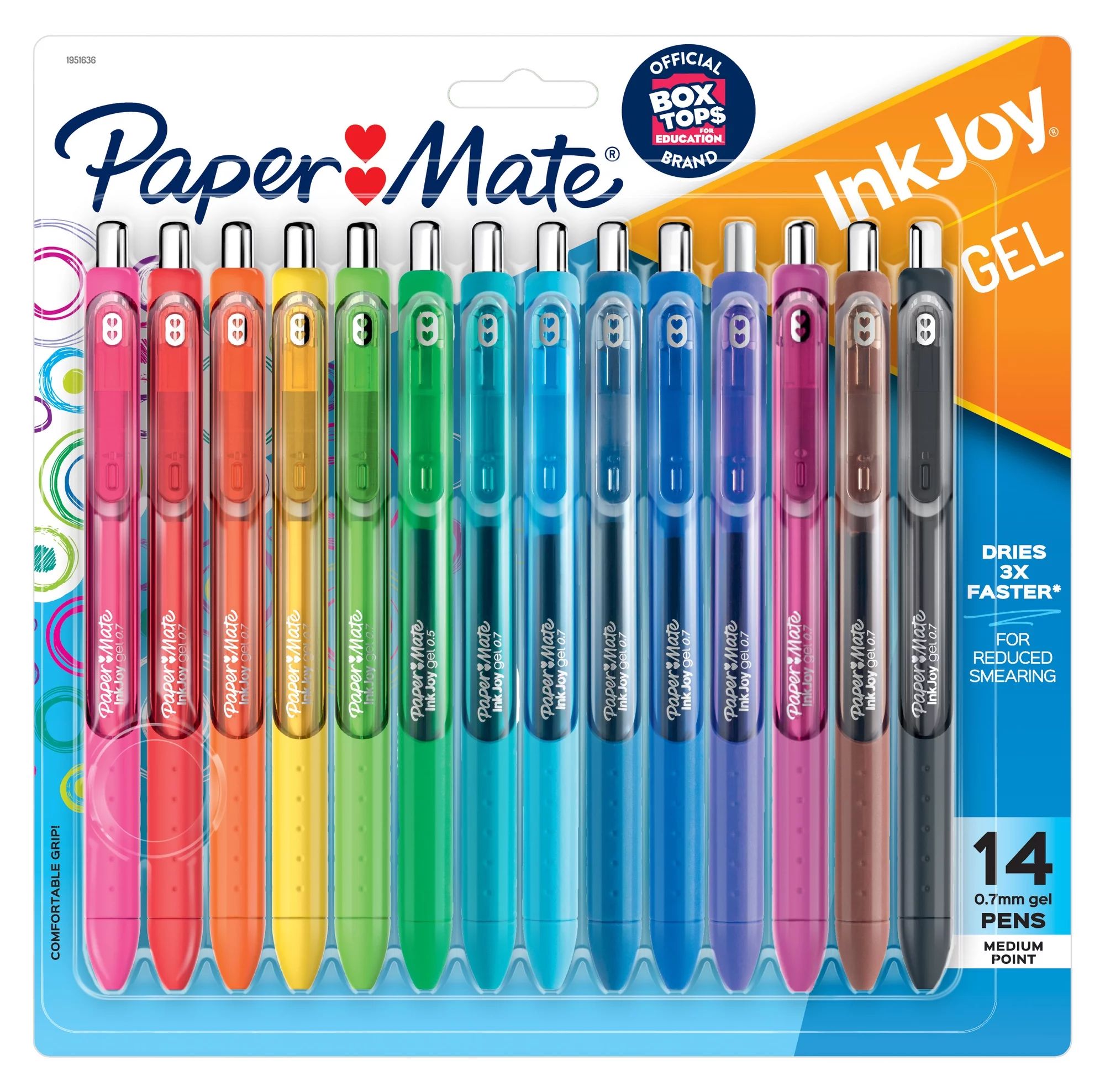 Paper Mate InkJoy Gel Pens, Medium Point, Assorted Colors, 14 Count | Walmart (US)