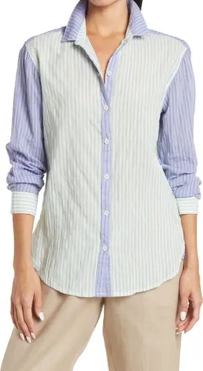 beachlunchlounge Brielle Long Sleeve Mixed Stripe Shirt | Nordstromrack | Nordstrom Rack
