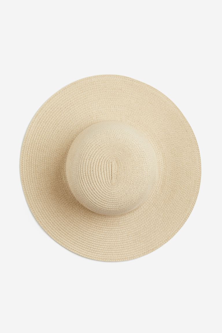 Straw Hat - Natural - Ladies | H&M US | H&M (US + CA)