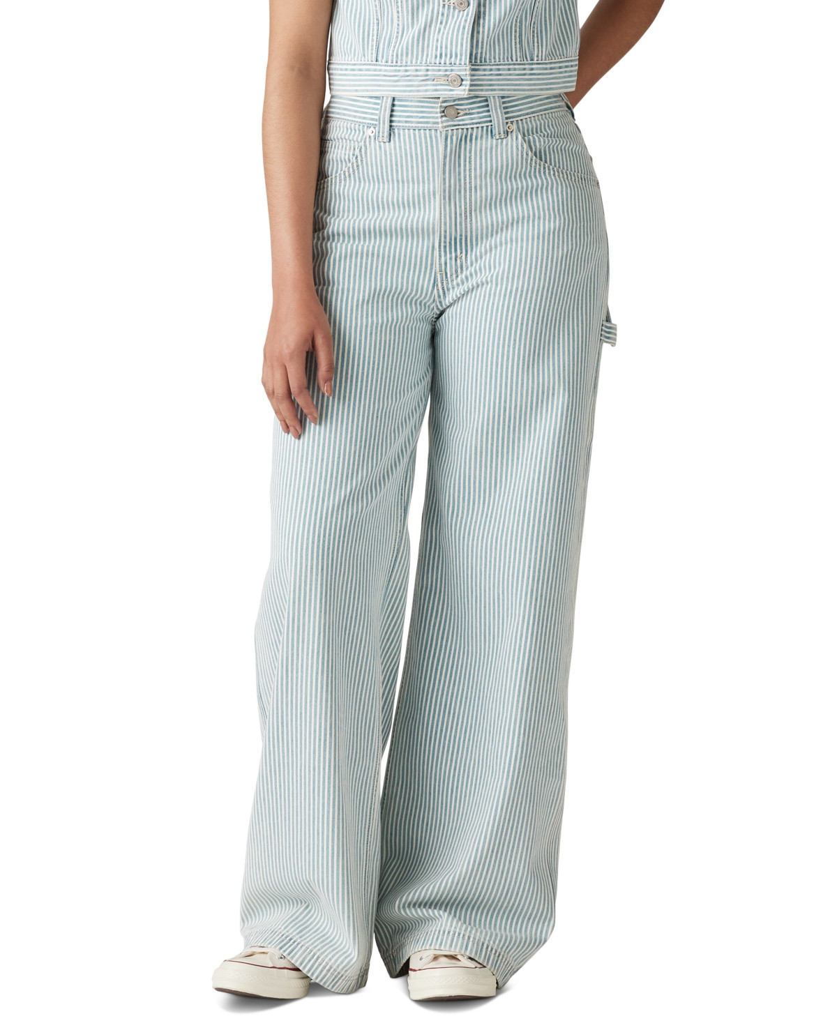 Levi's Women's Cinch Baggy Carpenter Cotton Jeans - Handy Woman | Macy's