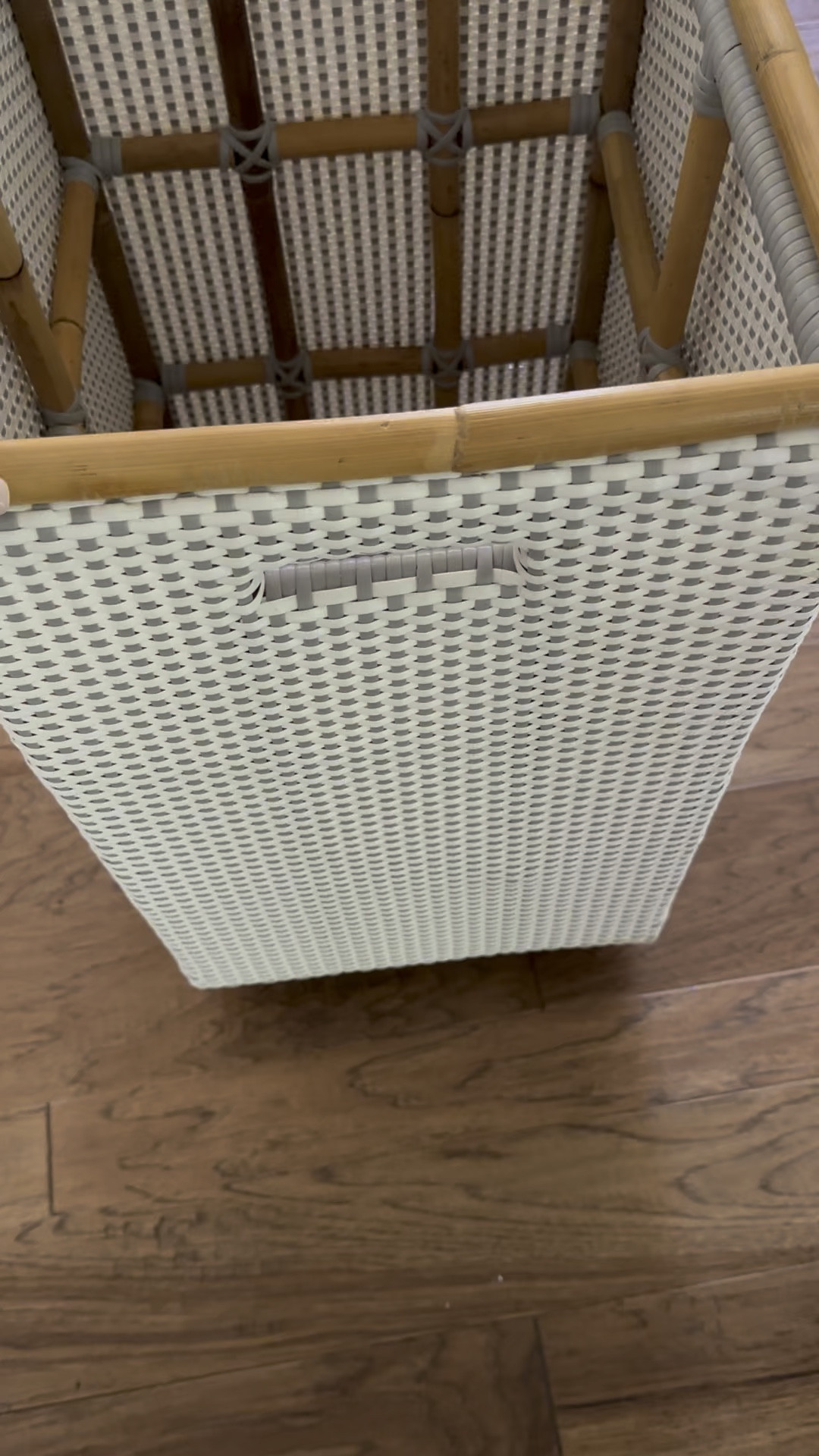 Laundry hamper from Serena and Lily // this rolling hamper makes it so easy to get your laundry to and from your laundry room. It’s saved my back. It’s held up do well too! Use code SPLASH for 20% off today! 

#LTKsalealert #LTKFind #LTKhome