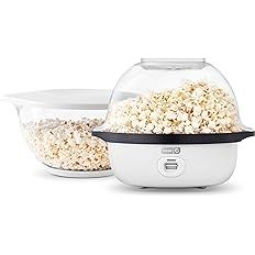 DASH SmartStore™ Deluxe Stirring Popcorn Maker, Hot Oil Electric Popcorn Machine with Large Lid... | Amazon (US)