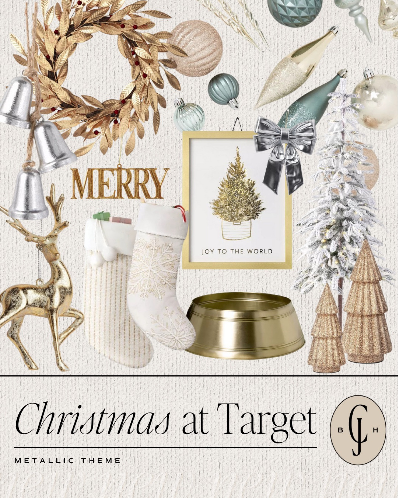 Love the metallic touches to this holiday decor from @target

#LTKHome #LTKSeasonal #LTKHoliday