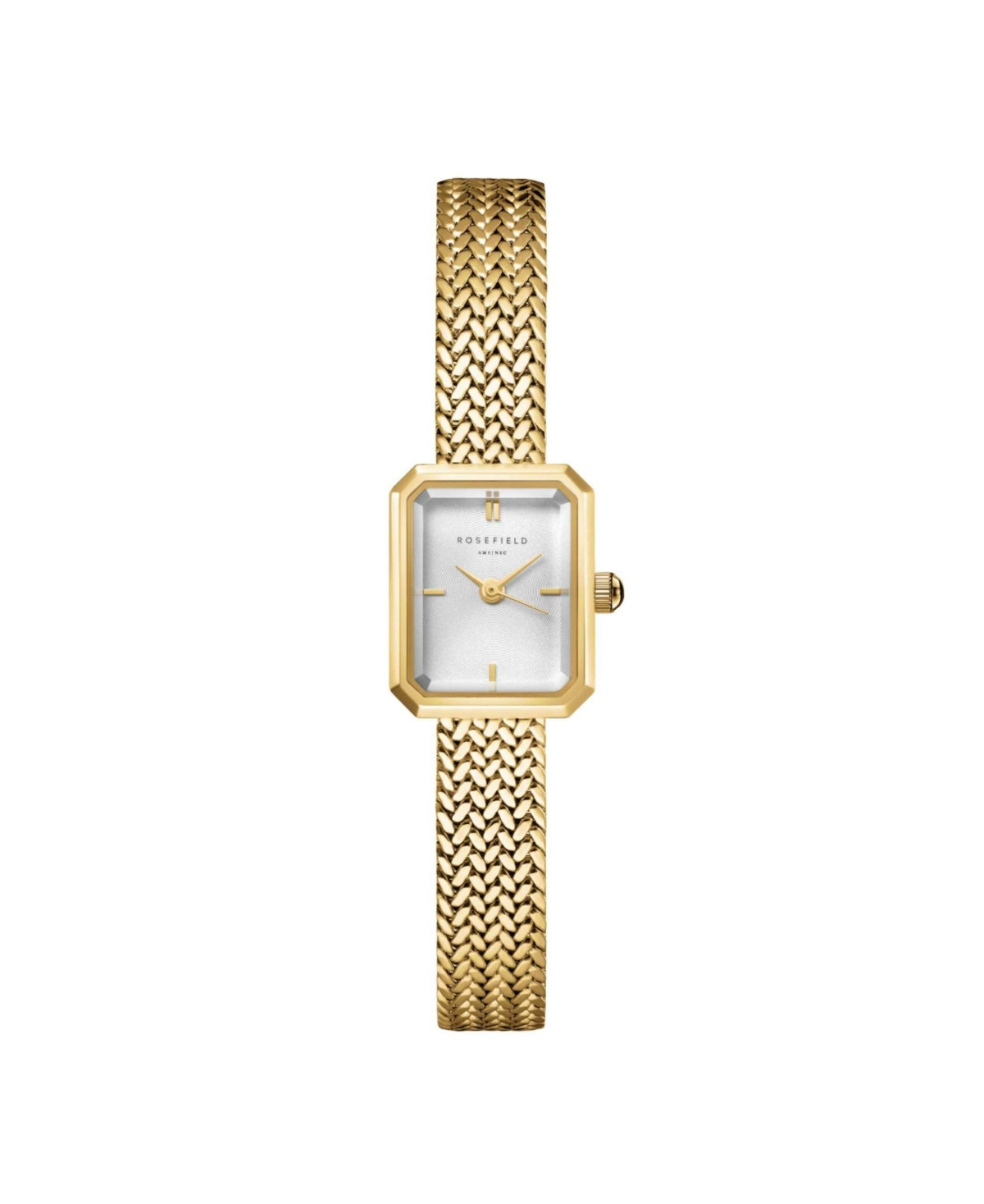 Rosefield Mini Octagon Women's Gold Tone Stainless Bracelet Watch 18.5mm - Gold | Macy's
