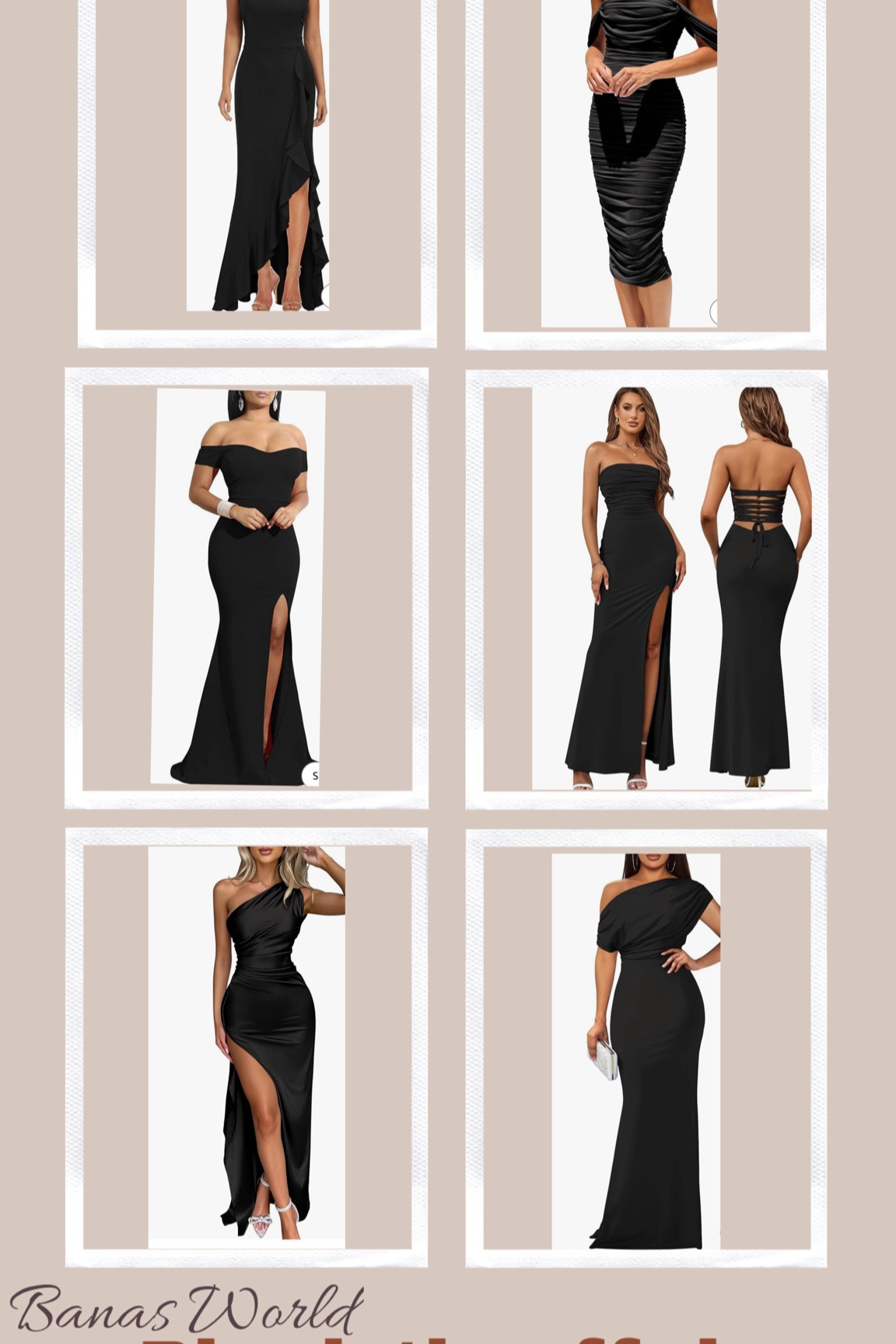 Black tie evening black dresses. These maxi gown dresses are perfect for wedding guest. All under $50 

#LTKParties #LTKFindsUnder50 #LTKWedding