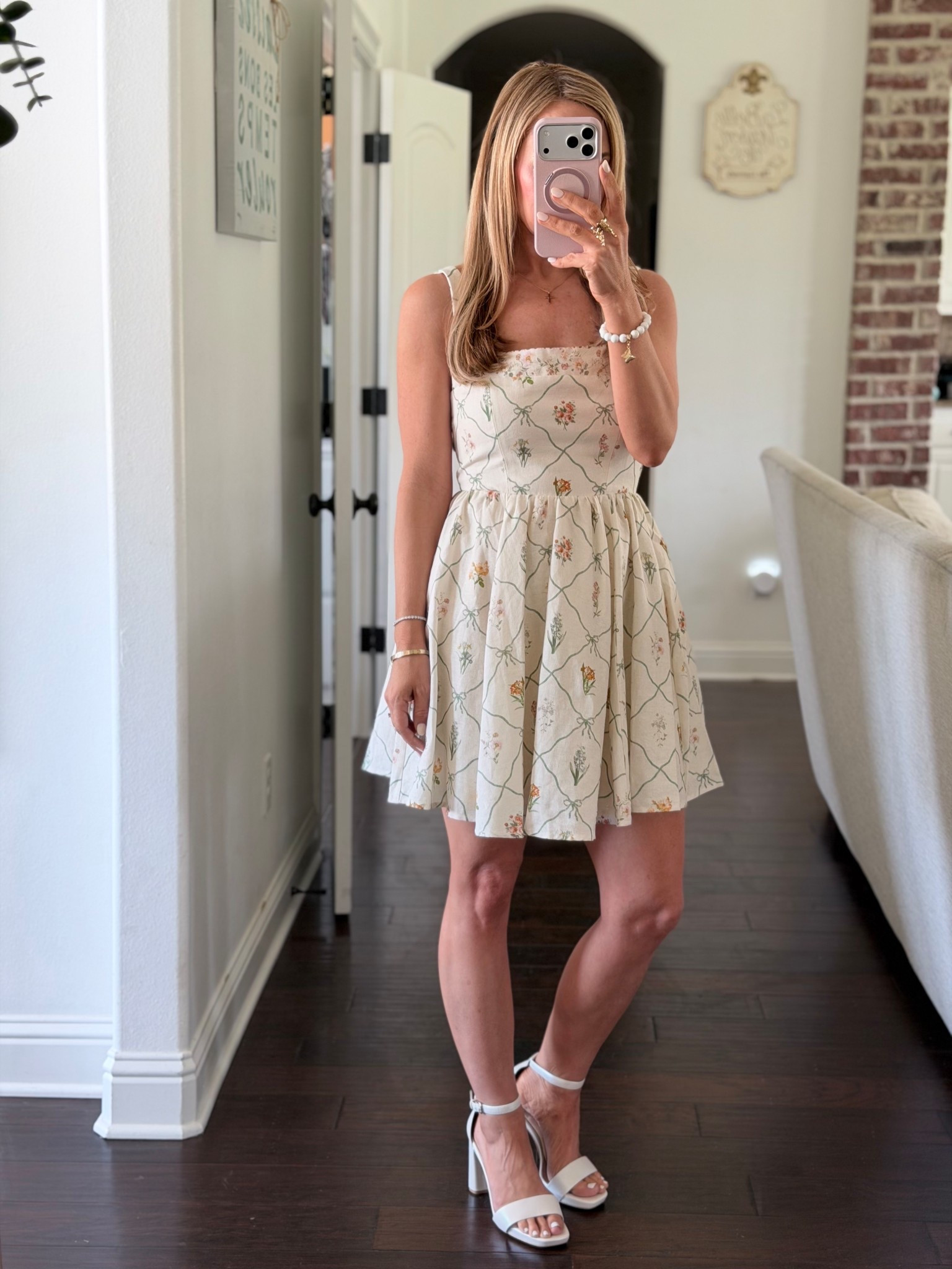 Such an adorable floral mini dress under $100! 

#LTKSeasonal #LTKPetite