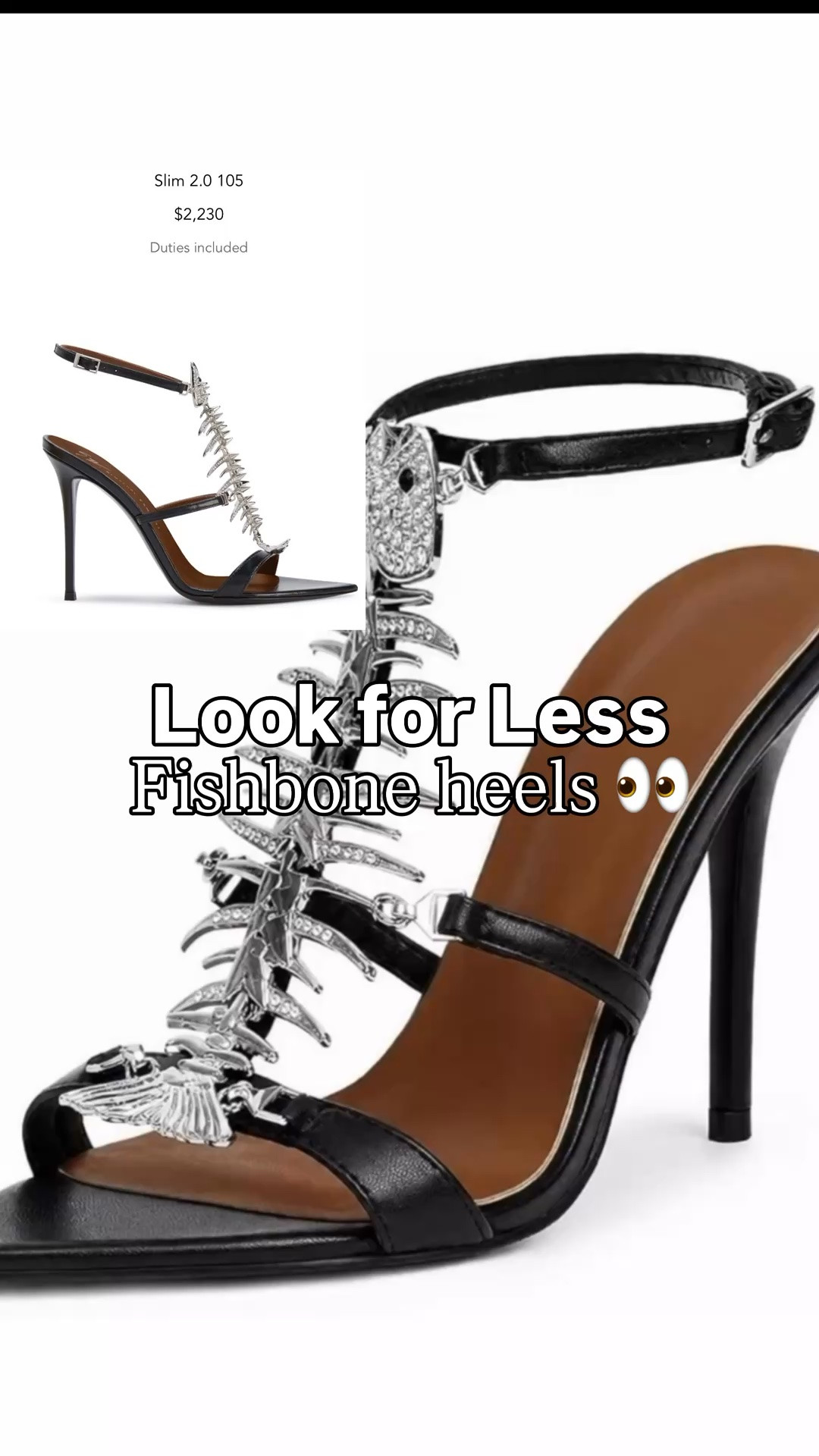 POV: You found the Giuseppe Zanotti dupe before it sold out!

#statementheels #crystalheels #eveningheels #shoegame #looksforless #designerdupe

#LTKootd #LTKgrwm #LTKSaleAlert