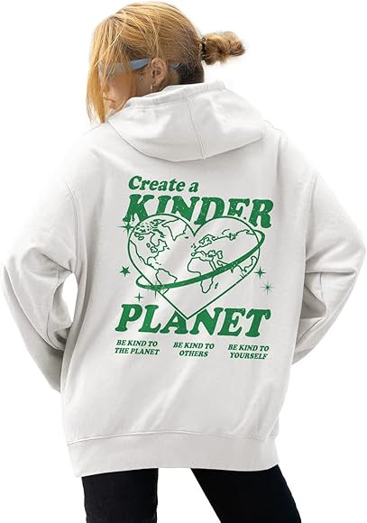 fat mummy Aesthetic Hoodie With Words on Back, Smiley Face Trendy Hoodie, Cute Women Positive Vib... | Amazon (US)