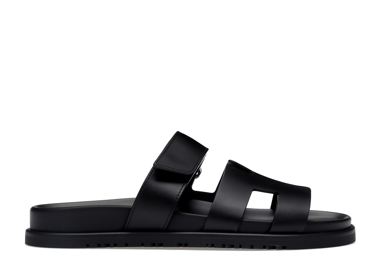 Hermes Chypre Sandal Noir Calfskin Leather (Women's) Sneakers in Black | StockX