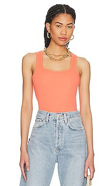 Square Neck Tank
                    
                    Bobi | Revolve Clothing (Global)