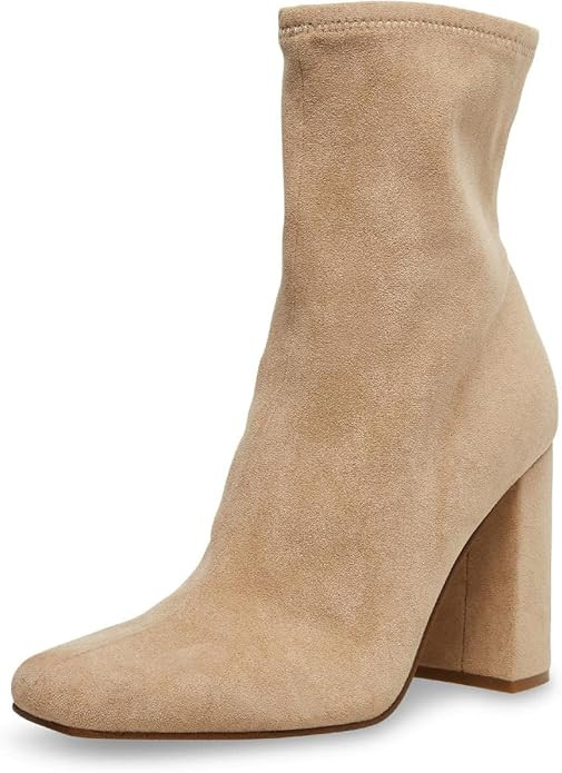 Steve Madden Womens Lynden Sequined Square Toe Mid-Calf Boots | Amazon (US)