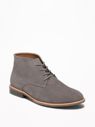 Sueded Lace-Up Chukkas for Men | Old Navy US