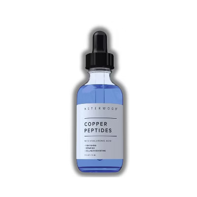 Asterwood Copper Peptides W/ Hyaluronic Acid - 2oz - Unlock Your Skin's Potential | Target