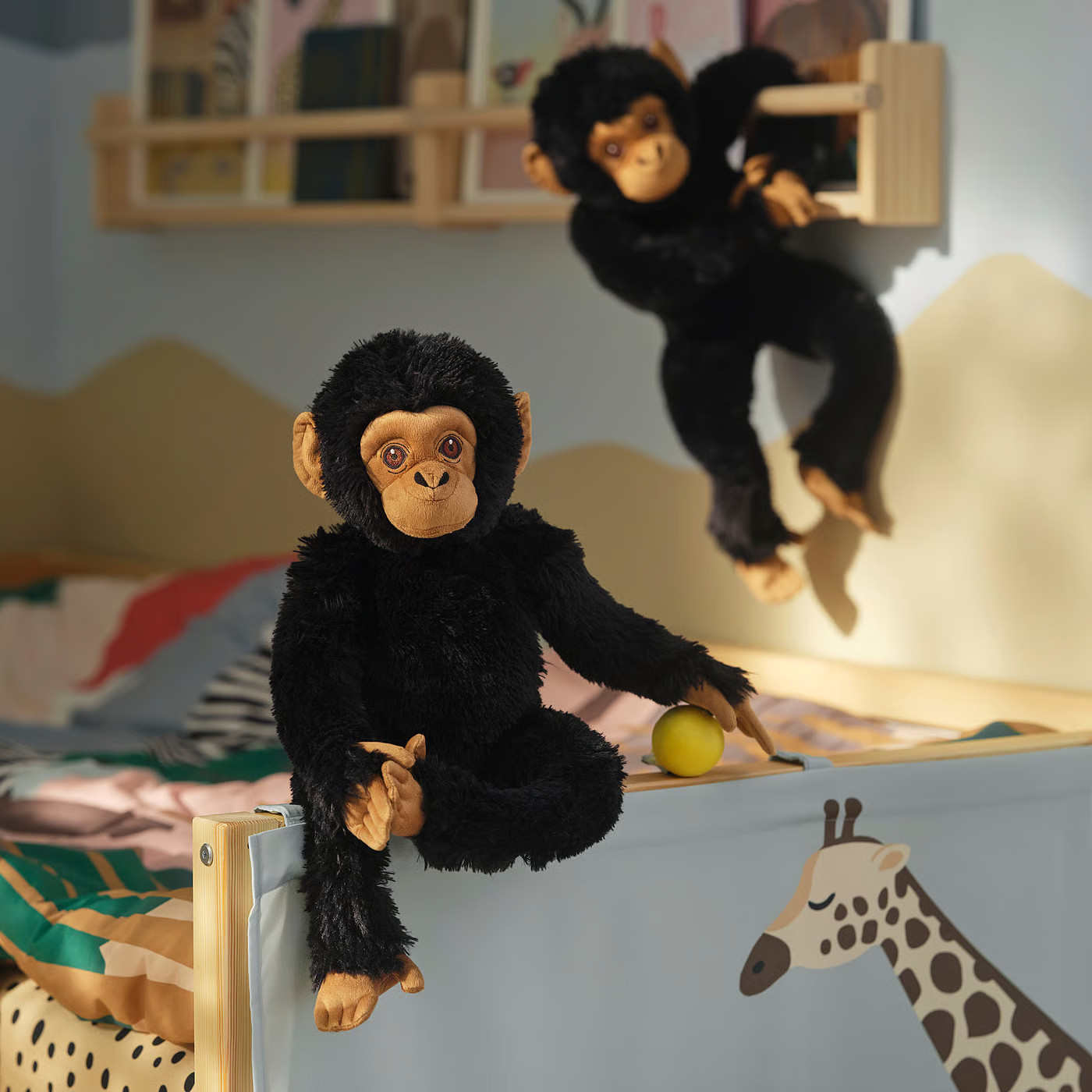 IKEA SANDLÖPARE soft toy, chimpanzee/black, 12 ½ | IKEA US