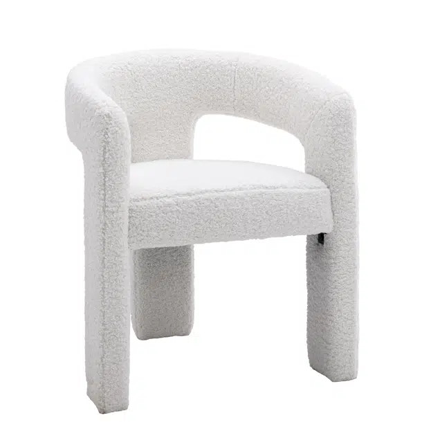 Upholstered Metal Armchair | Wayfair North America