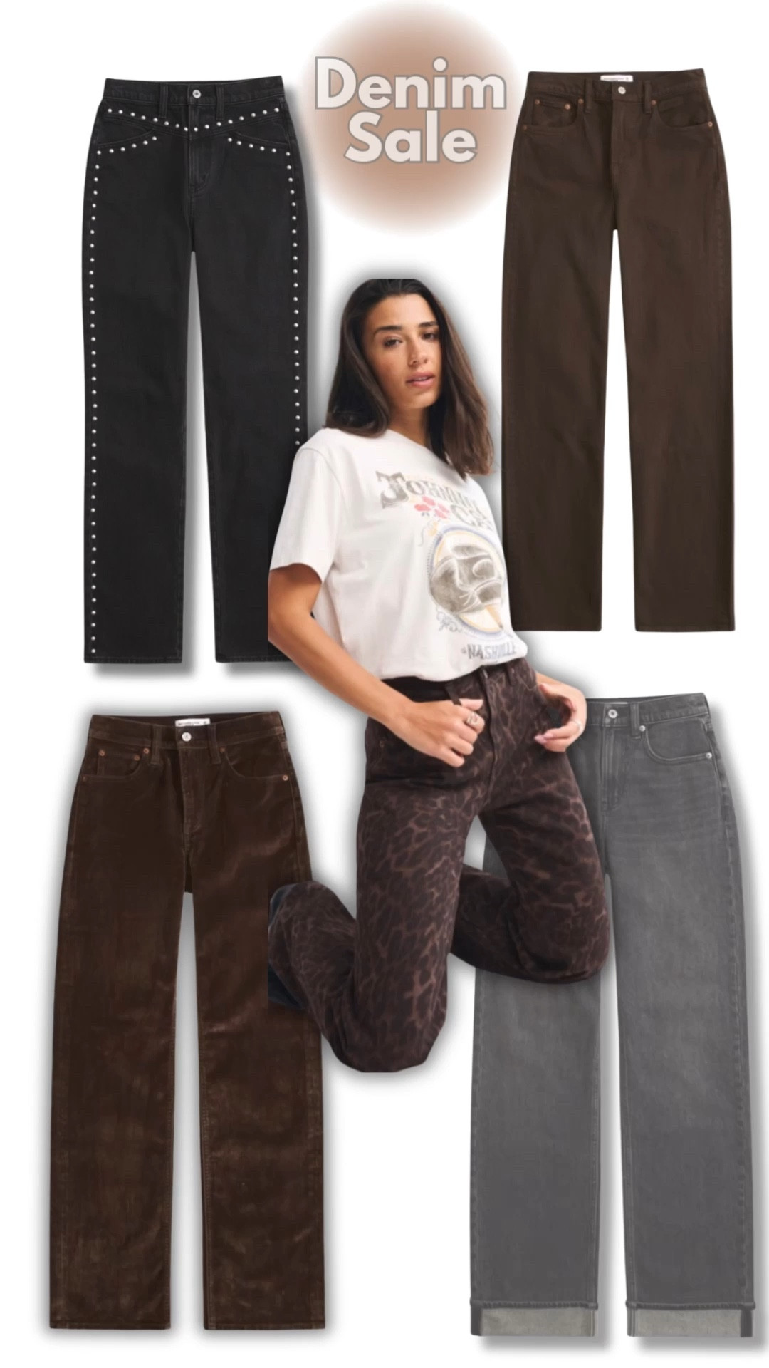 👖Abercrombie is wrapping up their denim sale… 25-40% off all jeans❗️Ends today (2/2)❗️

Grab your viral denim favorites before the sale ends or they sell out! 

💡Not just the jeans…20% off almost everything else as well!
•••••••••••••••••••••••••••••
| Curve Love | Ultra High Rise 90’s Straight | Mid Rise Barrel | High Rise Wide Leg | Trouser Jean | 

| Baggy Jean | Relaxed Fit | Super Skinny Ankle | Bootcut and Flare | 

| Pony Print | Leopard | Studded | Embroidered |
•••••••••••••••••••••••••••••

#LTKgrwm #LTKSaleAlert #LTKootd