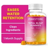 Pink Stork Total Bloat Gummies: Tropical Turmeric, 60 Gummies | Walmart (US)
