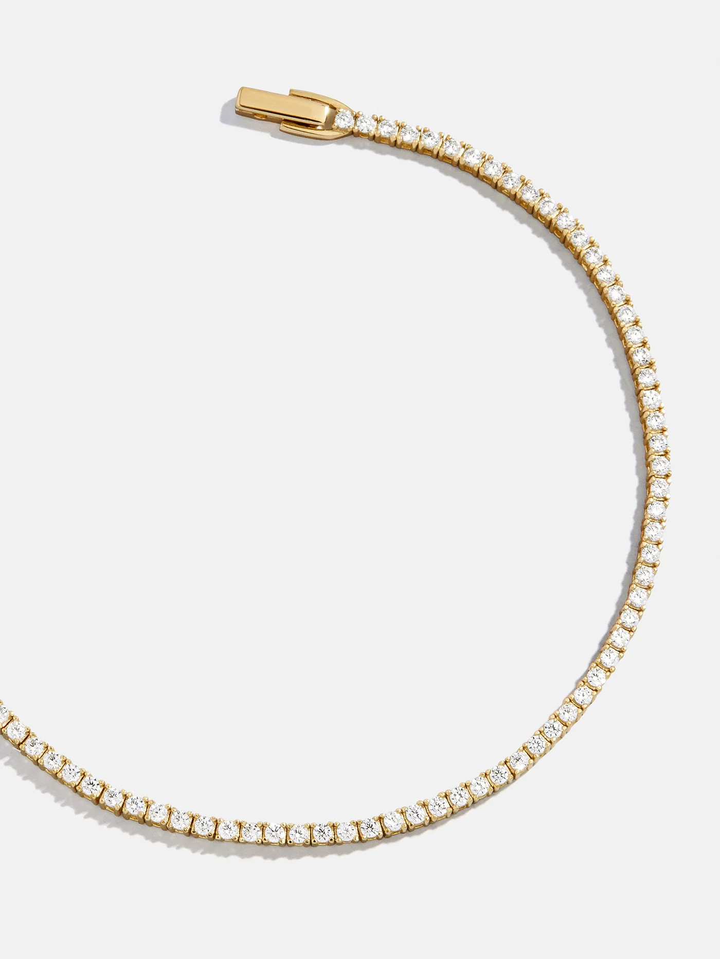 Billie 18K Gold Tennis Bracelet  - 18K Gold Plated Sterling Silver | BaubleBar