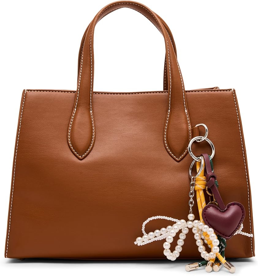 Steve Madden womens Steve Madden Calleb Satchel With Charms | Amazon (US)