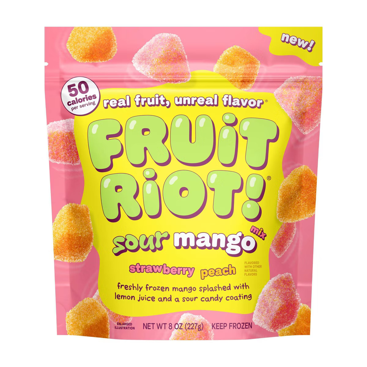 Fruit Riot Frozen Mixed Sour Mango - 8oz - Bag | Target