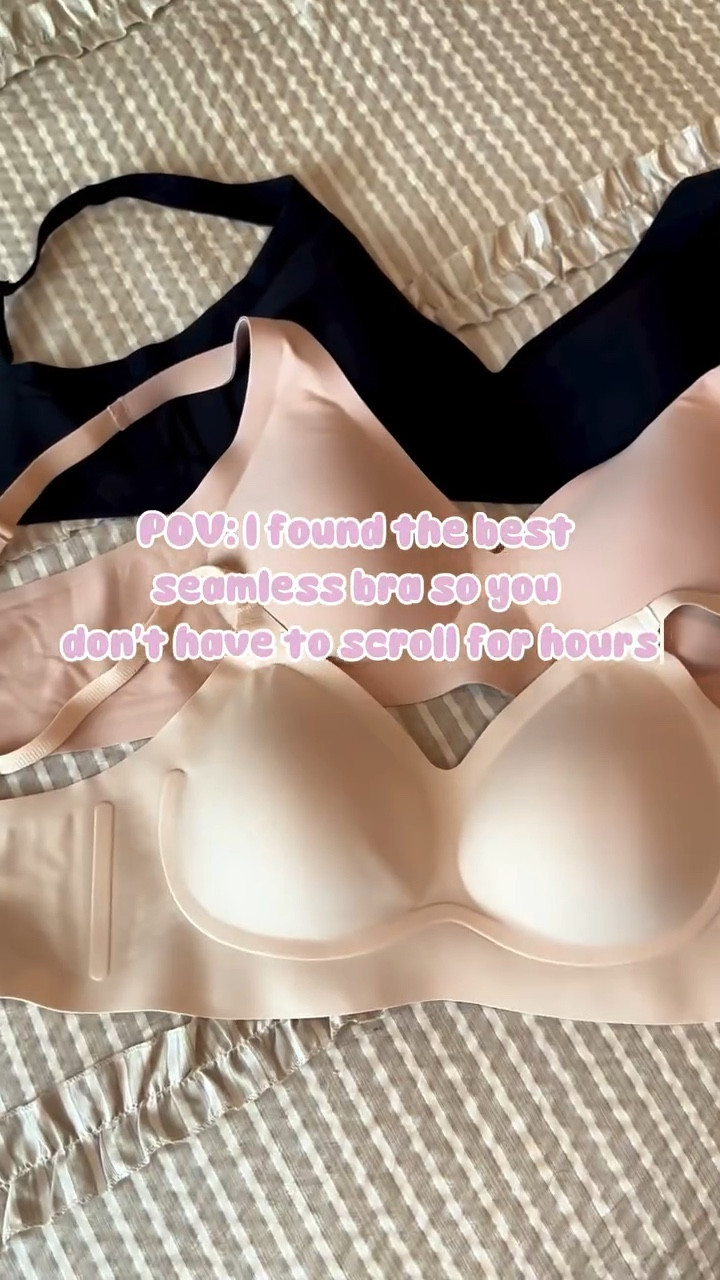 You won’t believe it’s Amazon! 🤭 Buttery soft, seamless & so comfy! ✨🫶🏼 Comment shop below to receive a DM! 

#amazon #amazonfashionfinds #amazonfashion #amazonfinds #amazonmusthave #founditonamazon #bra #seamlessbra #seamless #butterysoft #bras #underwear #wireless #pushupbra #fullcoverage #bralettes #wirelessbra #amazondeals #amazonshopping #stretch #stretchy