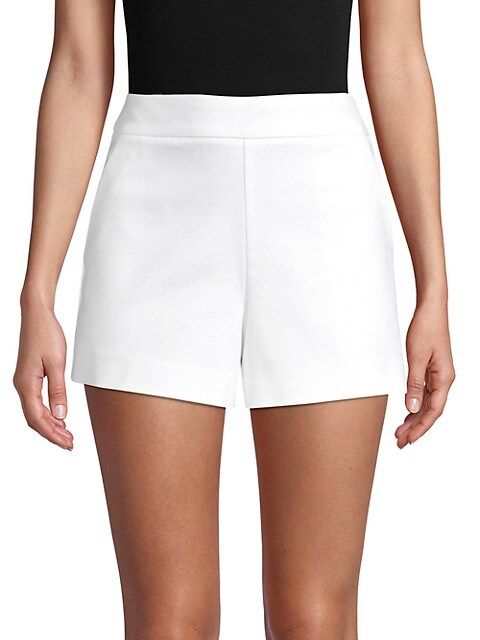Side-Zip Cotton-Blend Shorts | Saks Fifth Avenue OFF 5TH