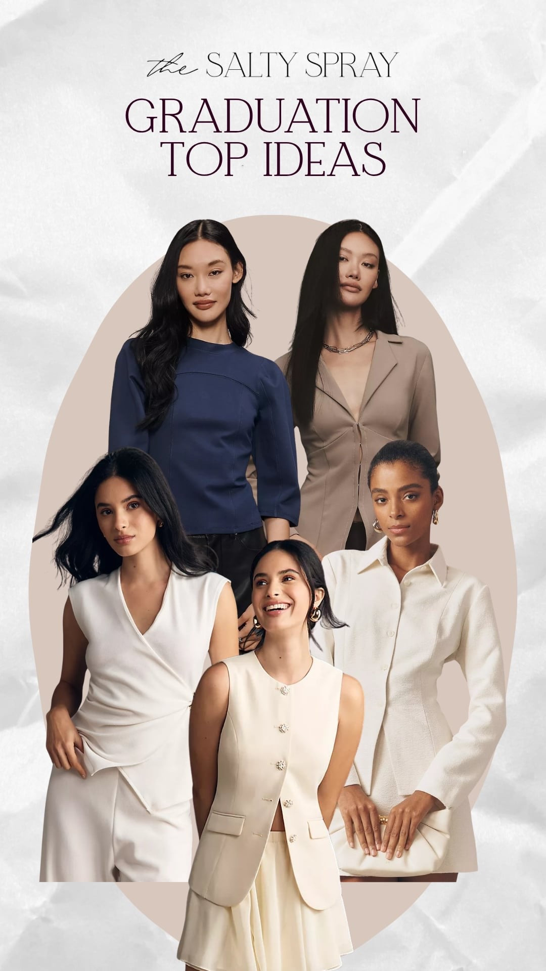 Graduation tops ideas that look good with your fresh spray  🤎

Polished and easy tops that are perfect for photos, ceremonies, and celebrations after. Linking everything there for easy shopping.

#graduationoutfit #graduationstyle #topideas #outfitinspo #ltkcreator #ltkit #ltkfashion #LTKootd