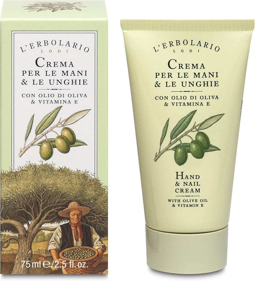 L'Erbolario Hand and Nail Cream - Moisturizing Hand Lotion for Women and Men with Shea Butter - H... | Amazon (US)