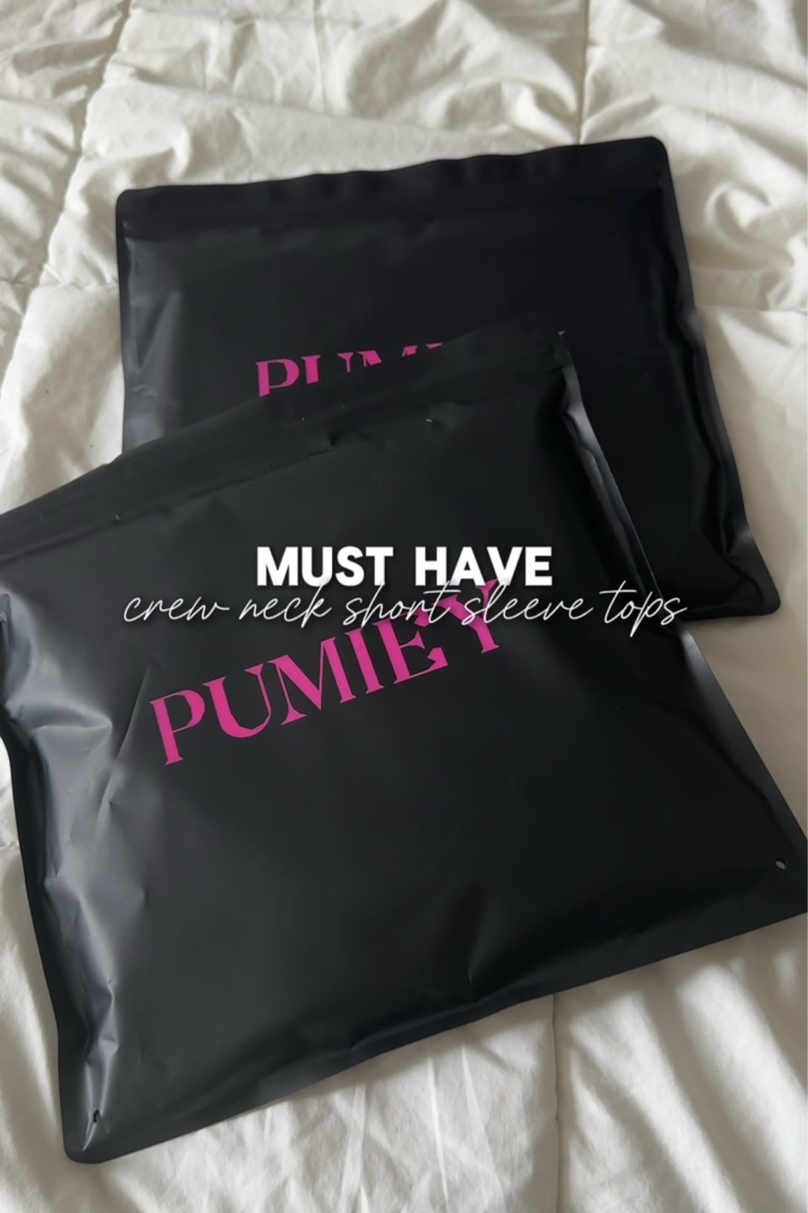 Must have basic tees for any season!
▪️Comment “SHOP” and I’ll send you a DM.
▪️Comenta “SHOP” y te Los mando directamente.
🔍on my #amazon #storefront 

_____________________

#musthavebasics #amazonfashionfinds #pumiey #basictops #essentialtop #fashionbasics #casualtops 
Amazon must have, petite and curvy fashion, short girl fashion, found it on amazon, Amazon basics, seamless tops, casual look, fashion style