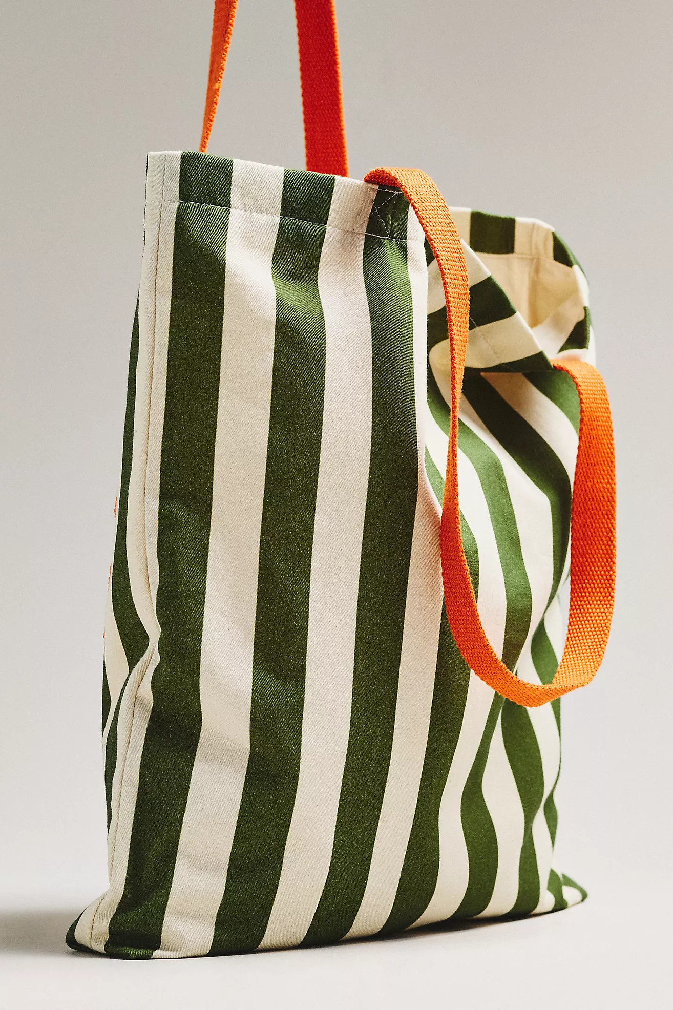Graphic Beaded Canvas Tote Bag | Anthropologie (UK)