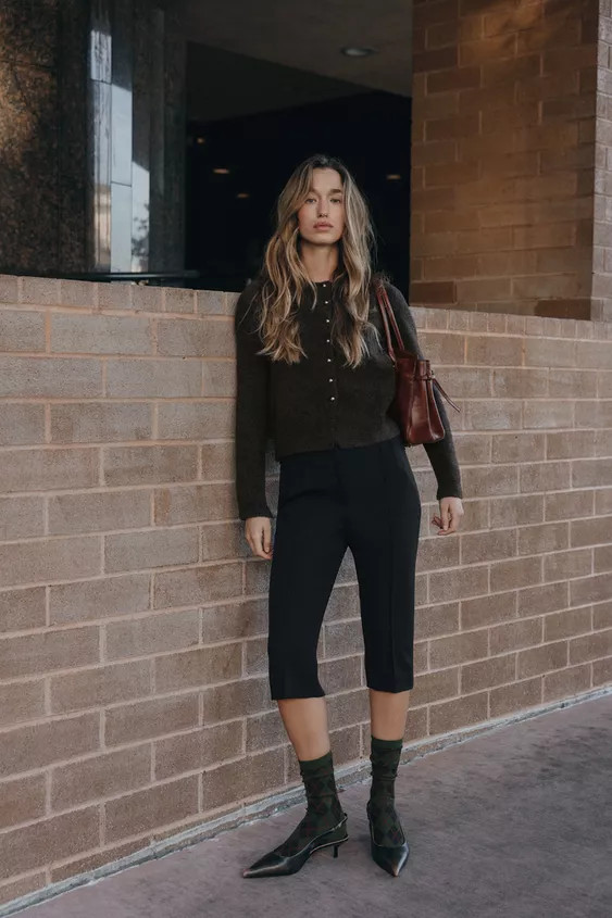 BALL BUTTON KNIT CARDIGAN | Zara US