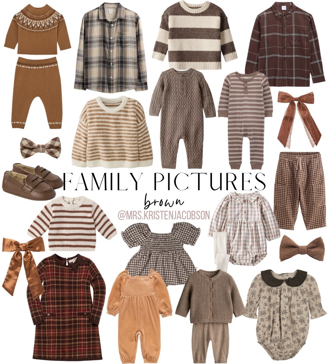Family picture outfits, family photo outfits, family picture looks, family photo looks, fall family picture outfits, fall family photo outfits, fall family looks, brown family outfits, family outfits, fall family outfits, fall dress, thanksgiving outfit, thanksgiving family outfits, brown fall dress, fall bow, brown bow, fall flannel, fall sweater, men’s outfit, boy outfit, girl outfit 

#familypictureoutfits #familyphotooutfits #familypicturelooks #familyphotolooks #fallfamilyoutfits #brownfamilyoutfits #thanksgivingoutfit #thanksgivingfamilyoutfit#LTKFamily

#LTKKids #LTKHoliday #LTKBaby