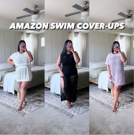 All are true to size, wearing a large! Also linking one of my favorite swimsuits which is also true to size and so flattering! 

#LTKMidsize #LTKSwim #LTKFindsUnder50
