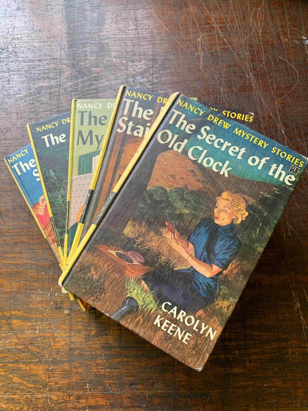 Nancy Drew Instant Collection, Books 1-5, Vintage Mystery Novels, 1960s Editions - Etsy | Etsy (US)