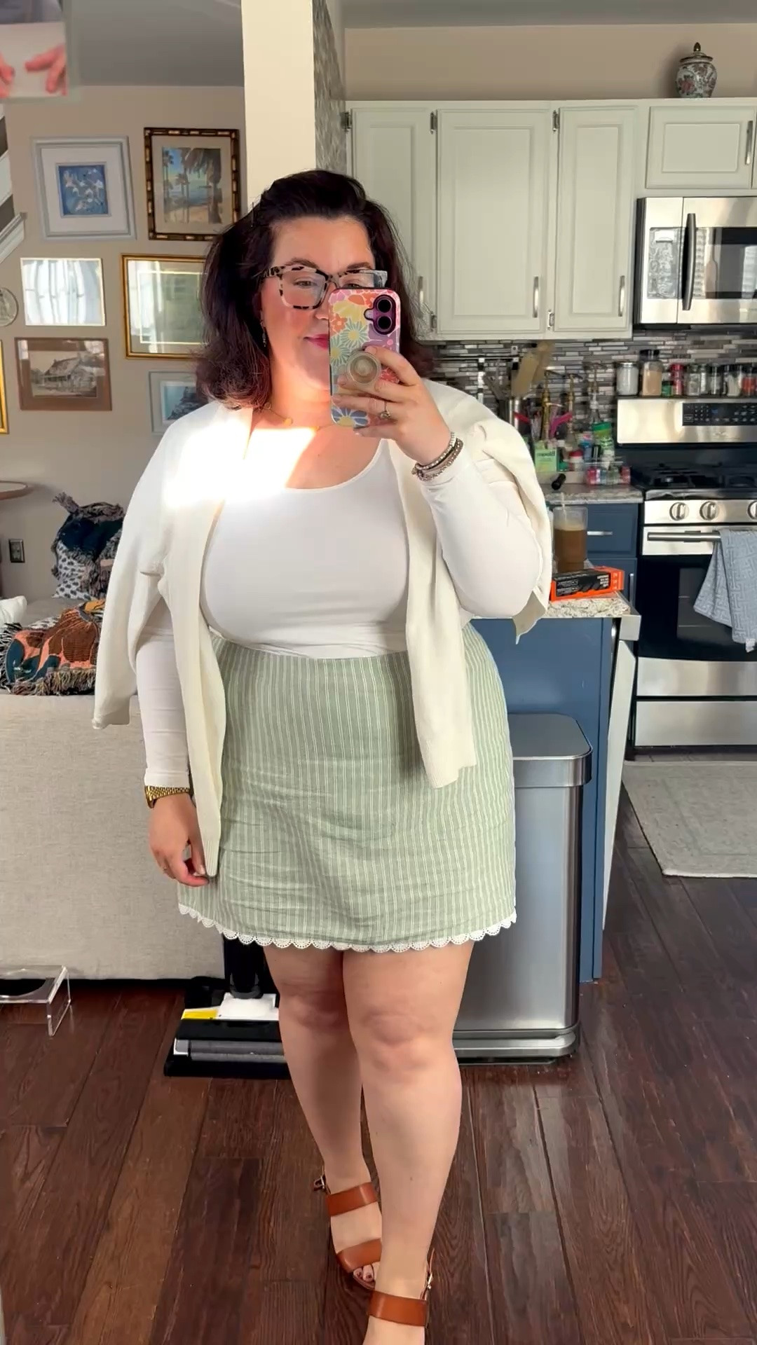 Obsessed with this @abercrombie skirt and getting it in so many colors! On sale this weekend.

#LTKWorkwear #LTKPlusSize #LTKSaleAlert