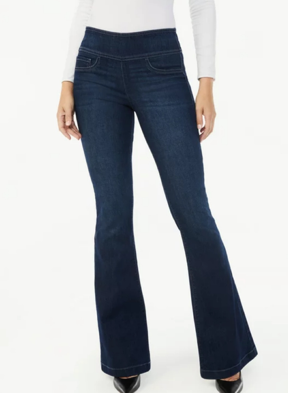 These jeans are a must have! Excellent fit, available in sizes 00 to 22. Can be dressed up or dressed down. Perfect amount of stretch. And the best thing….super affordable and another #walmartfind!!! 

#LTKSeasonal #LTKunder50 #LTKstyletip