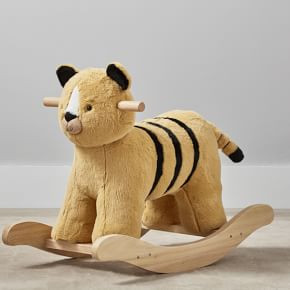 Plush Nursery Rocker - Tiger | West Elm (US)