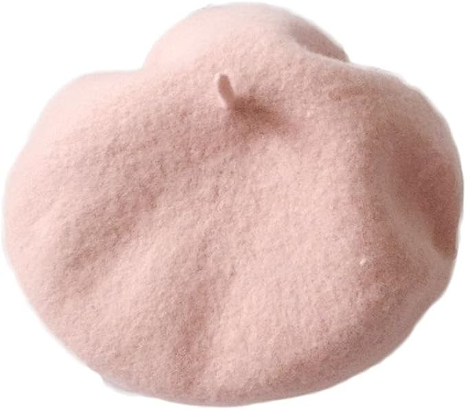 WeeH Beret Hat for Women Gril Winter Hats Wool Classic Vintage Beanie Cap | Amazon (CA)