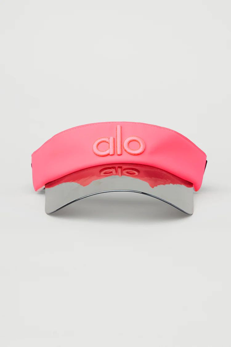 Airlift Solar Visor - Fluorescent Pink Coral | Alo Yoga
