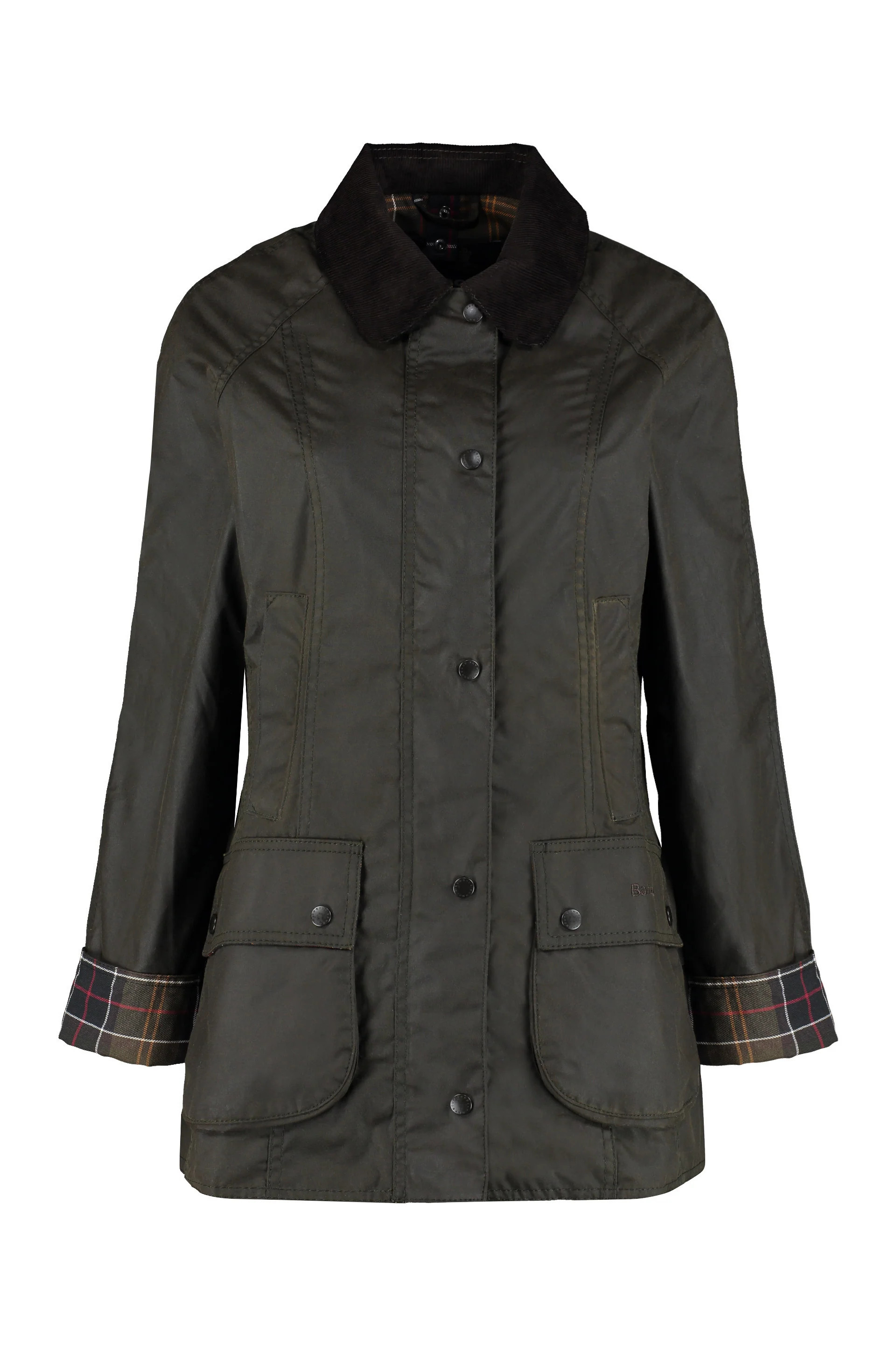 Barbour Women's Classic BeadnellÂ® Wax Jacket in Olive | Size 10 | LWX0668LWX | LOZURI