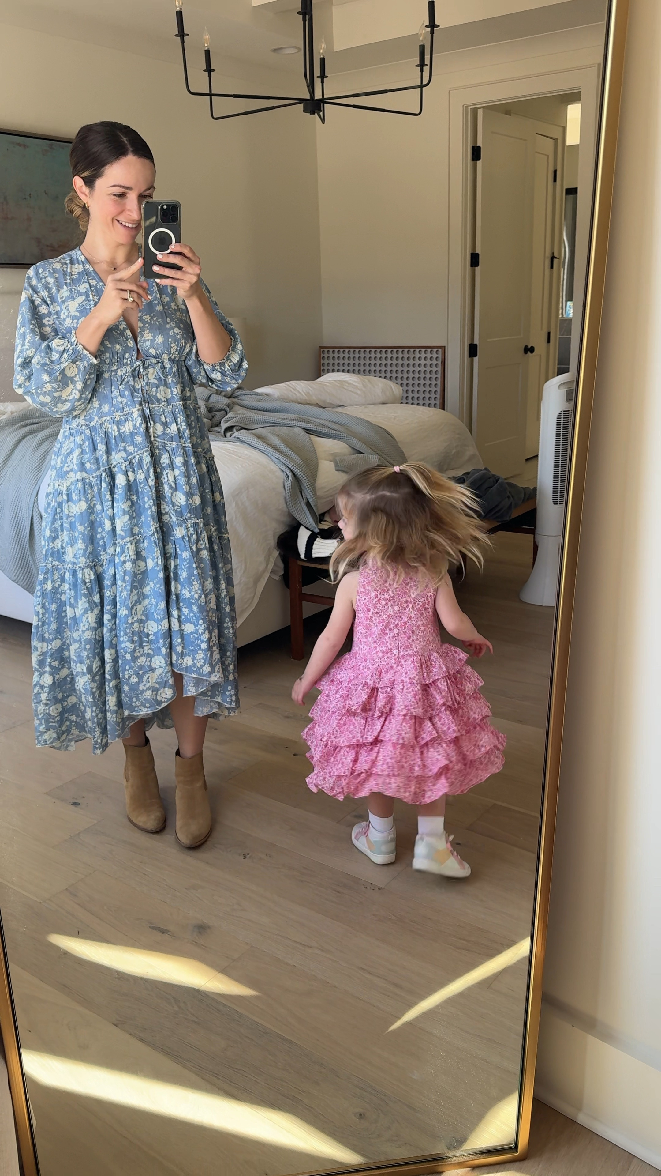 Twirl dresses for church today! I’m wearing a small in this Free People dress that comes in several colors!

#LTKFamily #LTKBeauty #LTKKids