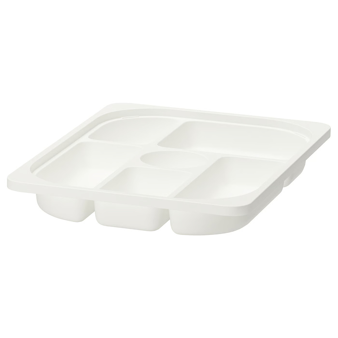 IKEA TROFAST storage tray with compartments, white, 16 ½x11 ¾x2 | IKEA US