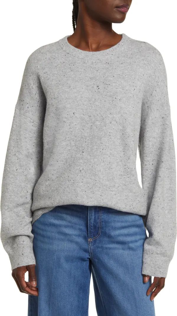 Treasure & Bond Speckled Relaxed Fit Sweater | Nordstrom | Nordstrom