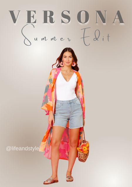 Summer vibes: Embracing the sun with vibrant hues, breezy fabrics, and natural textures. ☀️✨ #SummerStyle 

#LTKover40 #LTKstyletip #LTKSeasonal