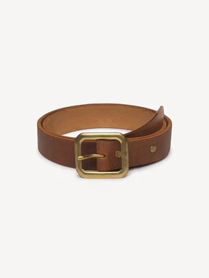 Brown Leather Outpost Belt | Buck Mason